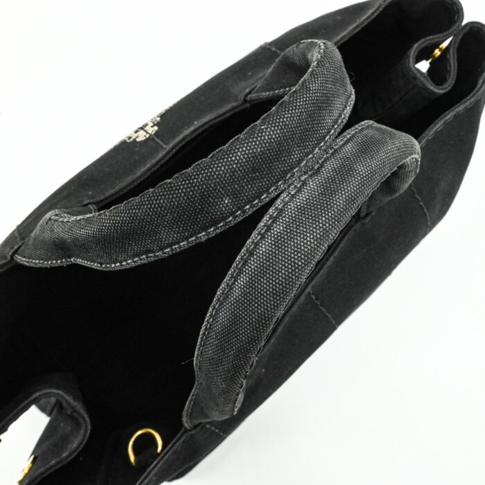 PRADA Black Canvas Shoulder Bag - Picture 7 of 16